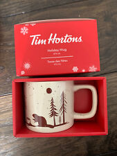 Tim Hortons Holiday Collection Coffee Mug Beaver Christmas Canada NIB picture