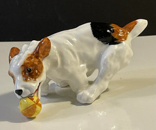 Vintage Royal Doulton Jack Russell Terrier Figurine HN 1097 Near Mint England picture