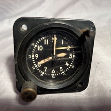 Vintage Waltham Mechanical Aircraft Clock picture