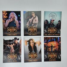 2014 Panini - Country Music 6 Trading Cards Alabama Sara Evans Big & Rich LeAnn  picture