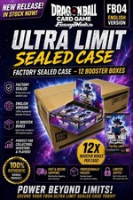 DRAGON BALL TCG CASE 12x Box FUSION WORLD Ultra Limit FB04 FB-04 - English picture