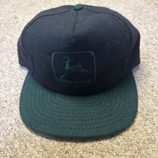 Vintage John Deere Felt Hat - Old Style Logo- RARE - ANTIQUE picture