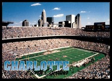 Postcard Charlotte Football Stadium View - Charlotte, NC picture