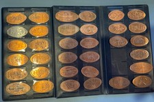 Disney/Universal/Misc. Pressed Pennies And Quarters Early 2000’s picture