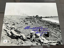 HERSHEL WILLIAMS AUTOGRAPHED SIGNED MEDAL OF HONOR IWO JIMA WWII BECKETT BAS COA picture
