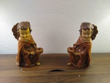 Vintage Mid-Century Modern Angel Candle Holders picture