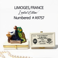 Henri d'Arceau Limoges Garden Gethsemane Life Christ Ltd Ed Box 2009 #A9757 picture