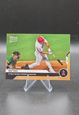 2020 Topps Now - Mike Trout #84 /1357 Los Angeles Angels MVP Baseball Card ⚾️ picture