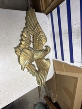 Vintage Large 32 in Gold-co American EAGLE Hanger In Need Of Some Restoration picture