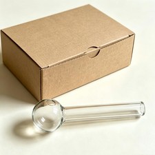 Oil System Lamp Burners, Borosilicate Clear Glass, 4.1inch, Choose Your Quantity picture
