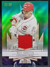 2014 Topps Tribute Billy Hamilton Patch #FYR-BHA Green /25 SP picture