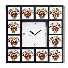 Taco Bell retro 1962 classic logo advertising Clock picture