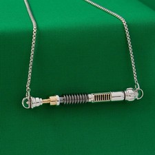 Star Wars X RockLove NEW Lightsaber Workshop Luke Skywalker Lightsaber Necklace picture