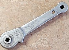 Vintage Walden 3119 Ratcheting Refrigeration HVAC Wrench 1/4