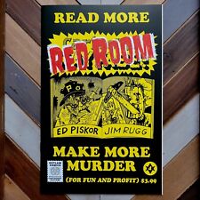 RED ROOM #4 NM (2021 Fantagraphics) 1:5 Final Issue ANTI-SOCIAL / RIP ED PISKOR picture