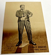 2012 Panini Golden Age Batter-Up #14 Curly Howard (The Three Stooges) picture