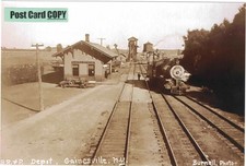 Buffalo, Rochester & Pittsburgh Railroad Depot at Gainesville, Wyoming Co., NY picture