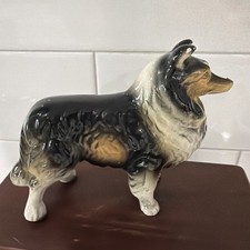 Vintage Rough Collie Or Lassie Dog Figurine picture