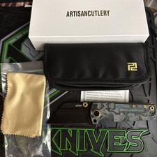 Artisan Cutlery Mini Proponent-Shipwreck Camo Carbon-Brop Exclusive S35vn picture