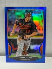 2013 Bowman Chrome Blue Refractors #102 Chris Davis Baltimore Orioles #/250 picture