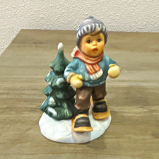 Goebel Hummel ‘Dashing Through the Snow’ Porcelain Figurine  picture