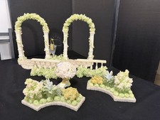 Vintage Seraphim Classics Garden Gate 6 Piece Roman Inc 81829 | Heaven on Earth picture