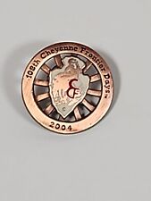 2004 Cheyenne Frontier Days CFD 108th Wyoming Souvenir Enamel Rodeo Lapel Pin picture