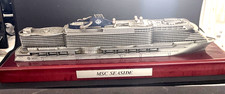 Official Genuine MSC Cruise Line Scale Model Ship Replica Seaside picture