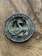 F25 USS Howard Commanding Officer CDR Charles Harris II Challenge Coin picture