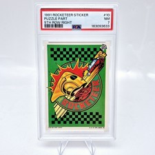 1991 Topps The Rocketeer #10 PSA 7 Sticker Puzzle picture