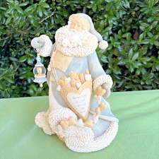 Enesco Foundations Masterpiece Santa Claus Figure The Message Is Love 4034766 picture