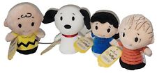 Hallmark Itty Bittys Plush Set of 4 Peanuts Gang Charlie Brown Linus Lucy Snoopy picture