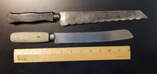 Vintage Antique Knives I*XL Wostenolm Sheffield and OLD Serrated one knife - TWO picture