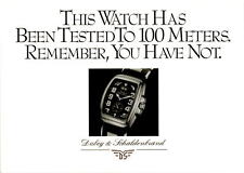 Watch, tested to 100 meters, Dubey & Schaldenbrand Aquadyn, sport, Postcard picture