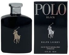 Ralph Lauren Polo Black 4.2 oz / 125 ml Eau De Toilette Spray For Men NEW Sealed picture