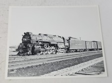 Vintage 1940 Pere Marquette Steam Locomotive 1206 Photo Chicago Sid Davies picture