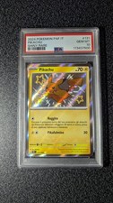 Pikachu PAF 131/091 Destino di Paldea Shiny Rare Italian PSA10 picture