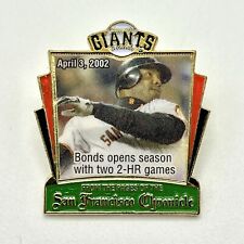 Vintage SF Giants Barry Bonds - 2 Home Run - San Francisco Pin - MLB RARE April picture