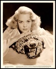 1930s JANE WYMAN AWESOME PORTRAIT HURRELL STYLE TIGER SEDUCTIVE ORIG Photo 657 picture