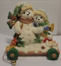 Cherished Teddies Ursula and Bernhard In The Winter We Can Build a Snowman 2001 picture