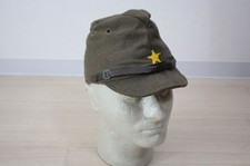 WWII Japanese Army Soldier Field Cap 1944 Osaka Depot Aoki Fukusuke Size M  O67 picture