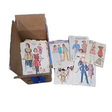 1960s-90s Vintage Sewing Patterns - Womens size 10 mystery box- Lot Of 21 picture