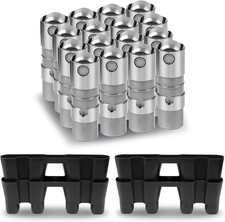 16PCS LS7 LS2 Performance Hydraulic Roller Lifters & 4 Guides Replace 12499225 H picture