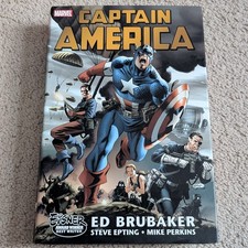 Captain America by Brubaker Omnibus Hardcover HC MARVEL 2010 Vol 1 OOP RARE picture