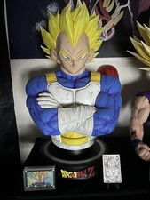 KD Collectibles Dragon Ball Z Super Saiyan Vegeta Life Size Bust picture
