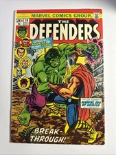 The Defenders #10 (Marvel Comics November 1973) G-VG picture