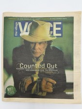 THE VILLAGE VOICE, Sept. 2008 (Vol. LIII No 39) Mickey Rourke THE WRESTLER Cover picture