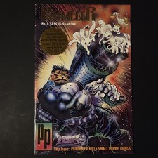 PUMMELER 1 PUNISHER SAM KIETH FOIL PARODY PRESS Signed Numbered Gold Edition C10 picture