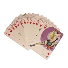 54 Vintage Pin Up Girls Playing Cards Poker Deck Unique Retro Designs picture