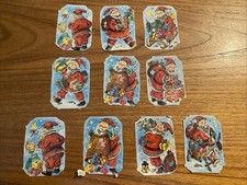 Vintage Kruger West German Scraps ~ Set Of 10 ~ St. Nichols, Santa Clause picture